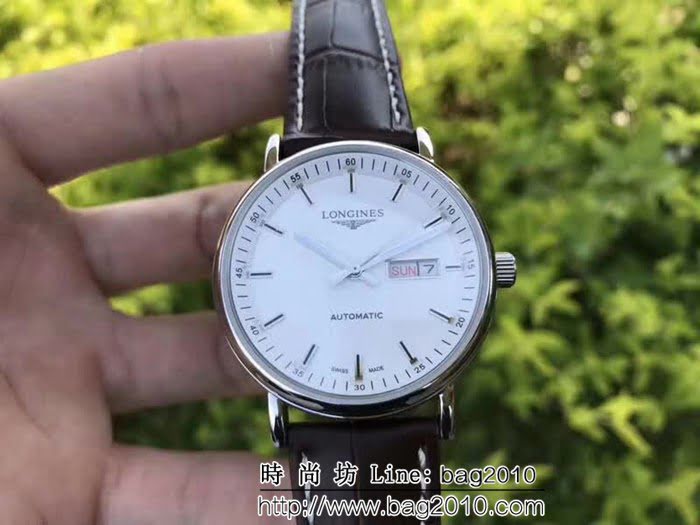 LONGINES浪琴 最新實拍 精緻款男士腕表 WSS1675